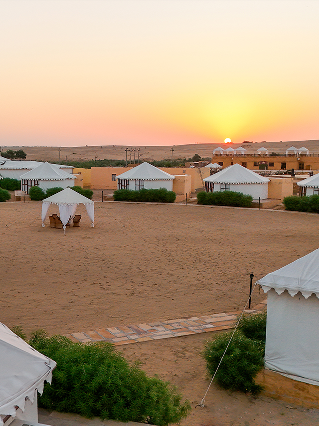 Luxury Desert Camp Experience