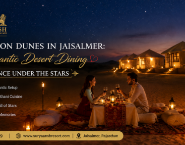 Dinner on Dunes in Jaisalmer